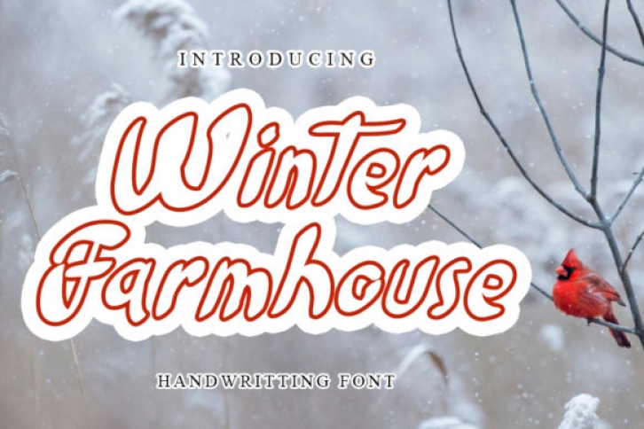 Winter Farmhouse Font Download