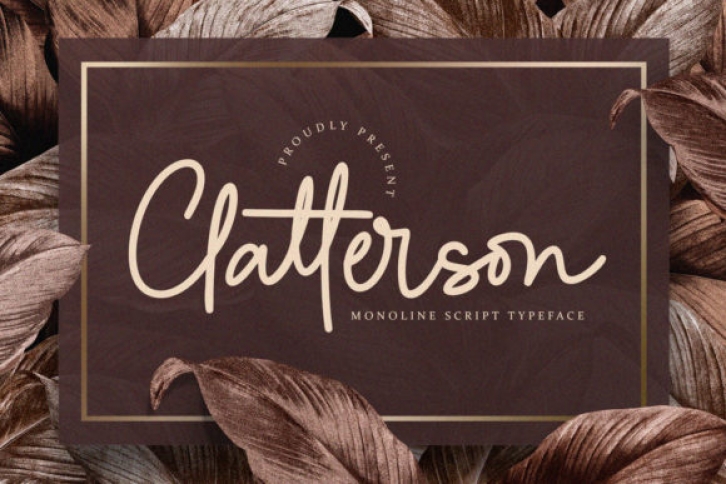 Clatterson Font Download