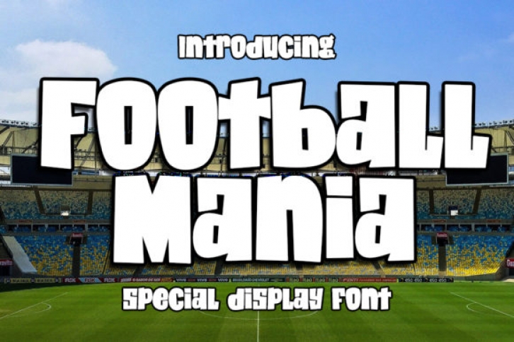 Football Mania Font Download