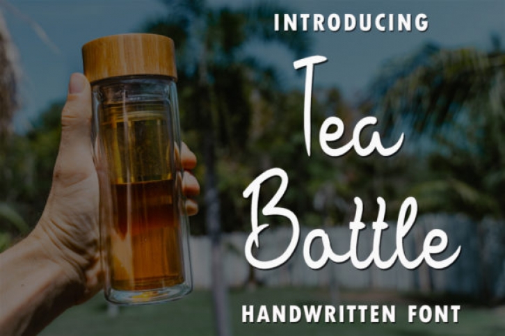 Tea Bottle Font Download