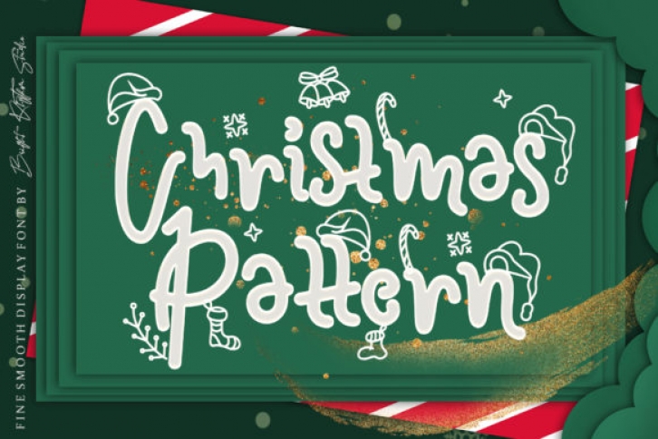 Christmas Pattern Font Download