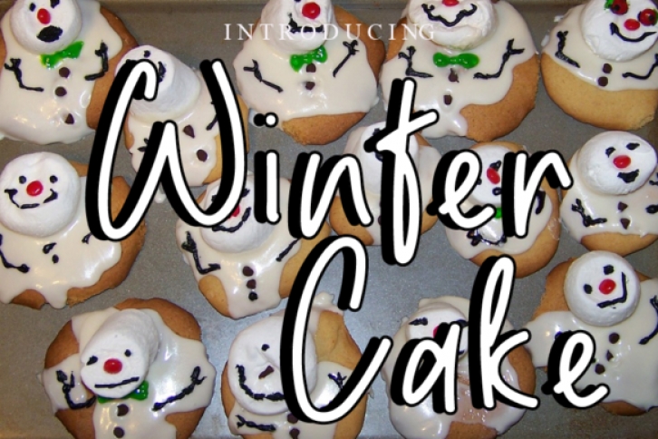 Winter Cake Font Download