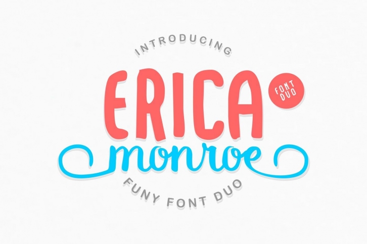Erica Monroe Font Duo Font Download