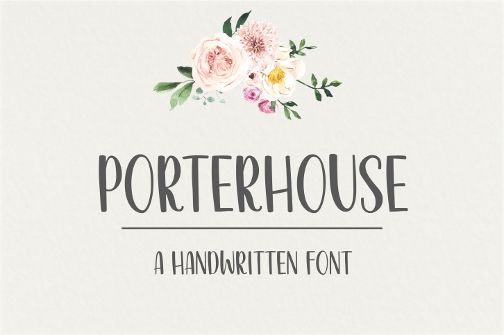 Porterhouse Font Download