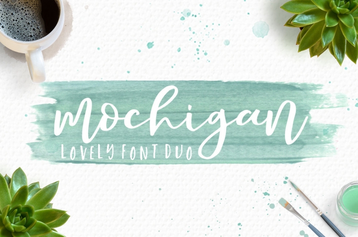 Mochigan Font Duo Font Download