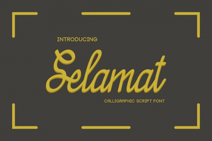 Selamat Font Download