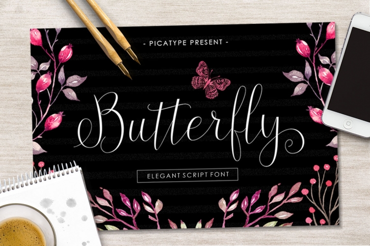 Butterfly Script Font Download
