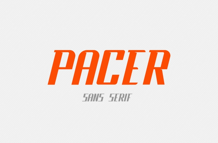 Pacer - Sports Sans Serif Font Font Download