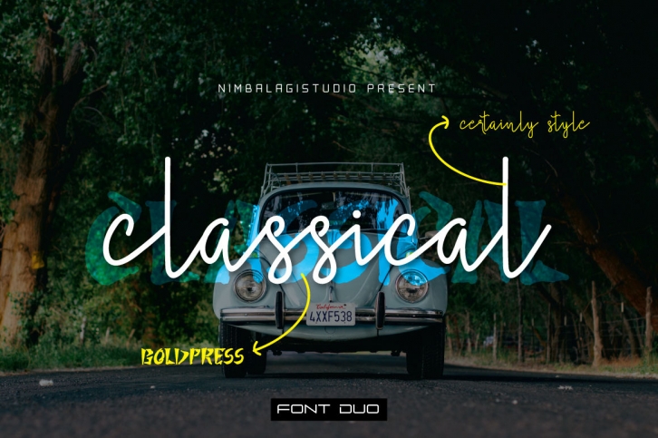 Classical - Font duo Font Download