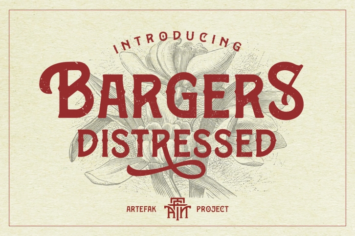 Bargers Distressed Font Download