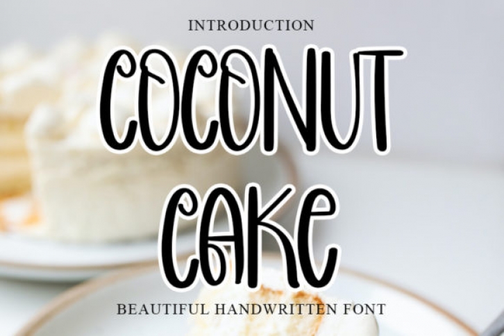 Coconut Cake Font Download