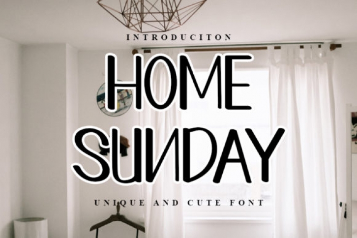 Home Sunday Font Download