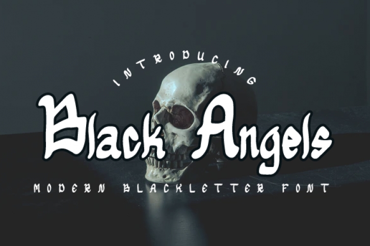Black Angels Font Download