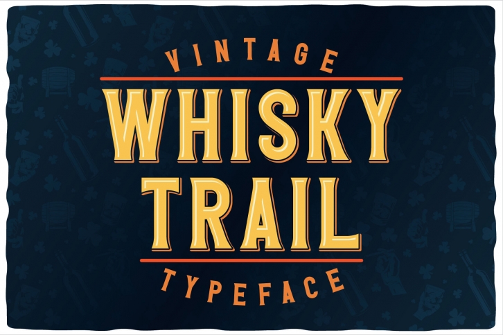 Whisky Trail Font + bonus! Font Download