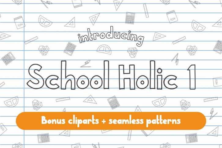 School Holic 1 Font Download