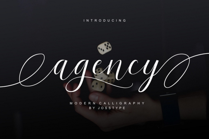 agency Script Font Download