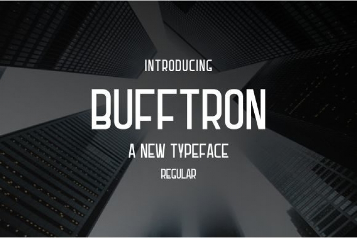 Bufftron Font Download