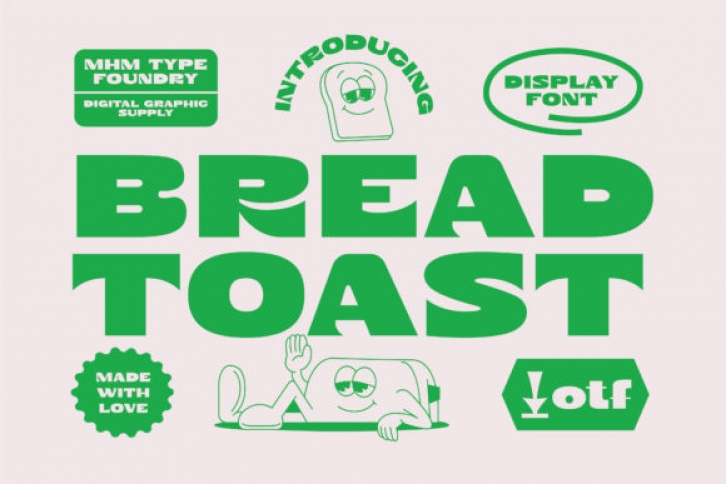 Bread Toast Font Download