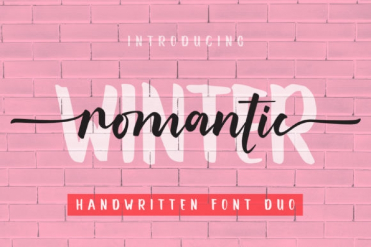 Romantic Winter Font Download