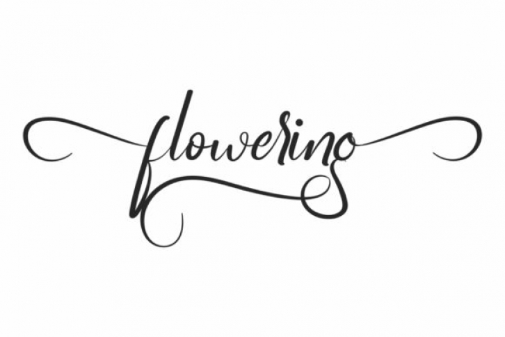 Flowering Font Download