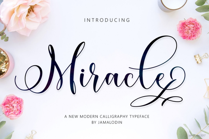 Miracle Script Font Download