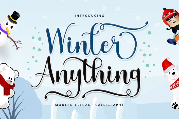 Winter Anything Font Download