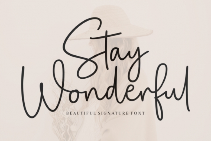 Stay Wonderful Font Download