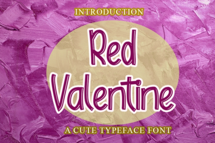 Red Valentine Font Download