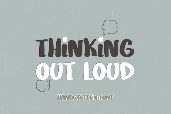 Thinking out Loud Font Download