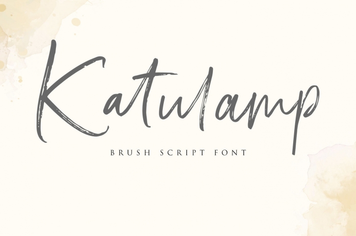 Katulamp Font Download