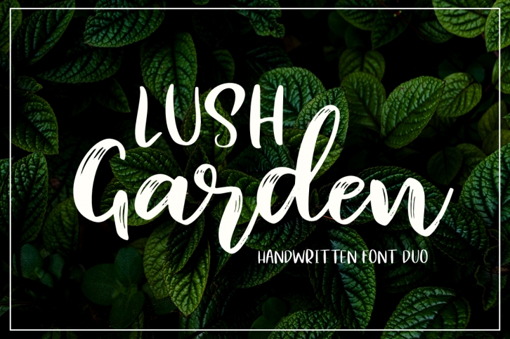 Lush Garden Font Download