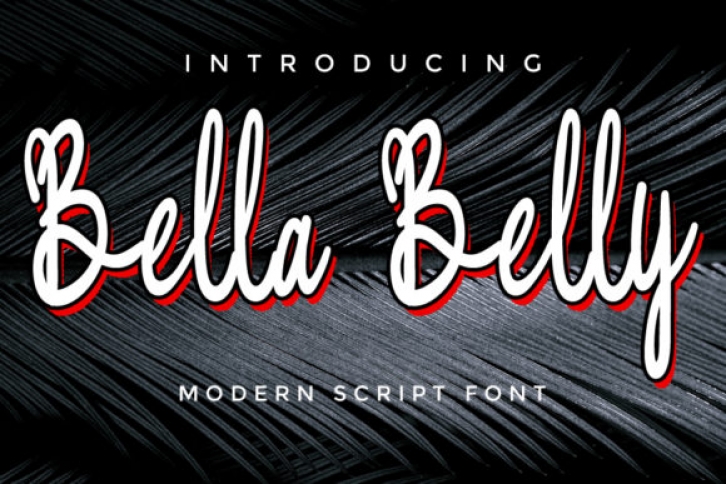 Bella Belly Font Download