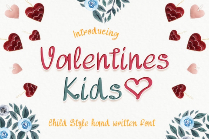 Valentines Kids Font Download
