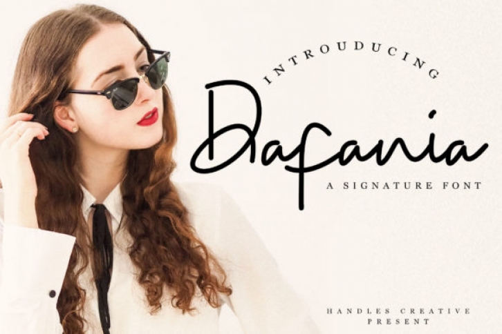 Dafania Font Download