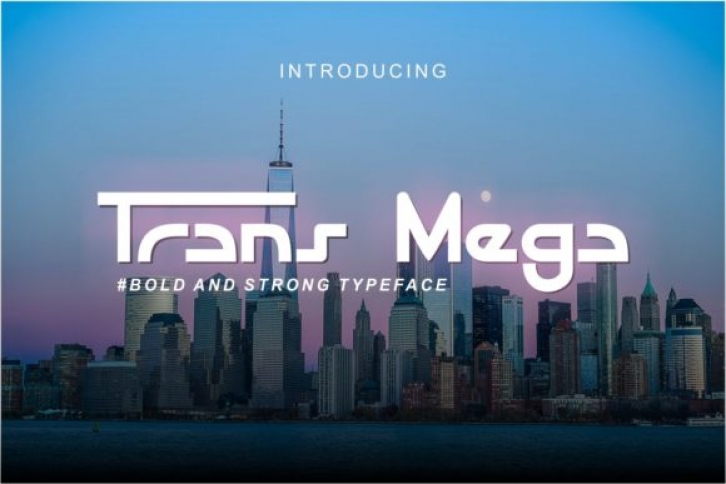 Trans Mega Font Download