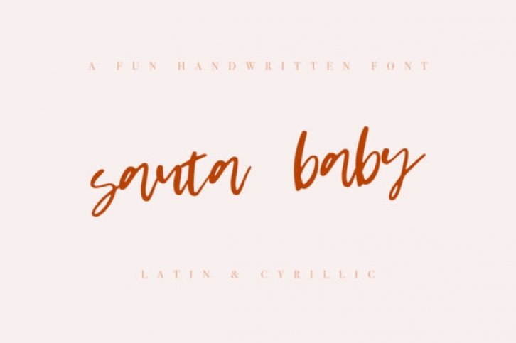 Santa Baby Font Download