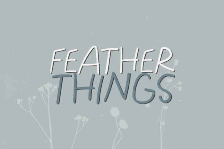 Feather Things Font Download