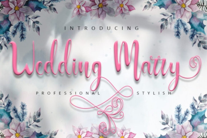 Wedding Marry Font Download