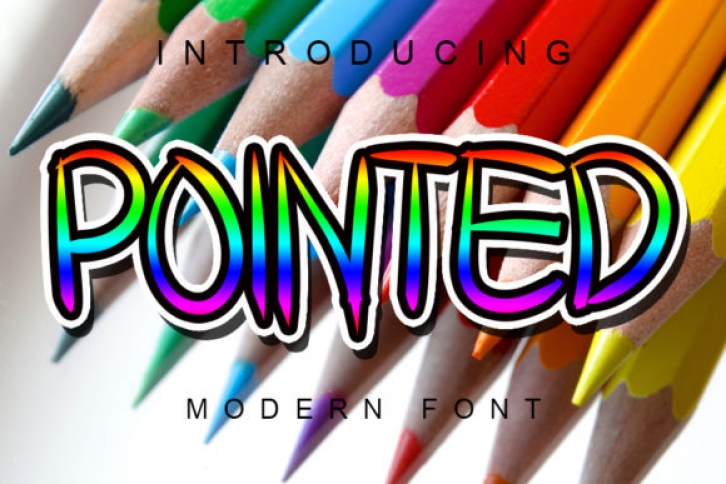 Pointed Font Download