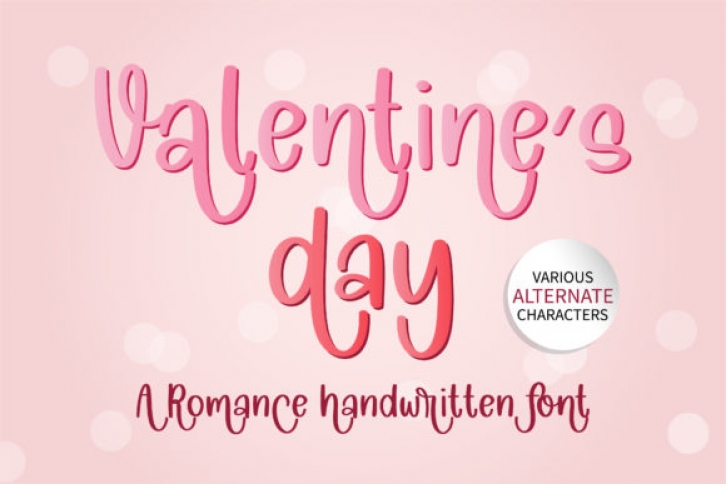 Valentine’s Day Font Download