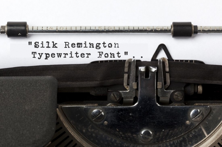 Silk Remington-Typewriter Font Download
