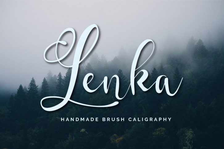 Lenka Brush Caligraphy Font Download