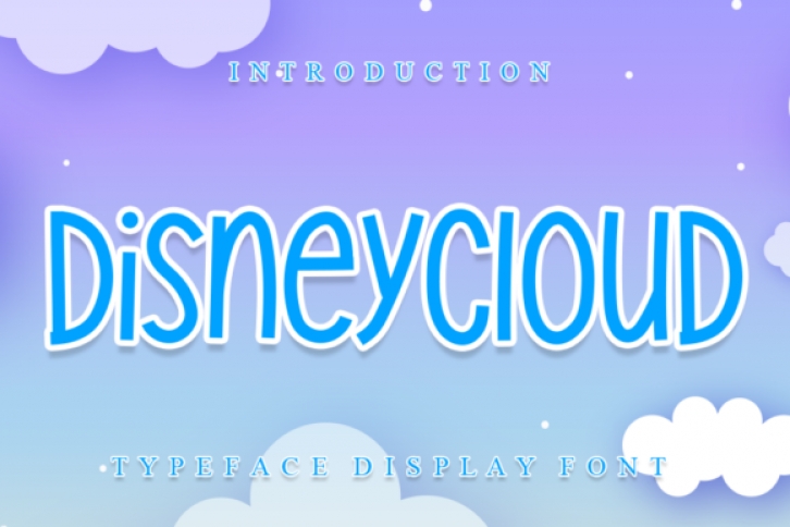 DisneyCloud Font Download