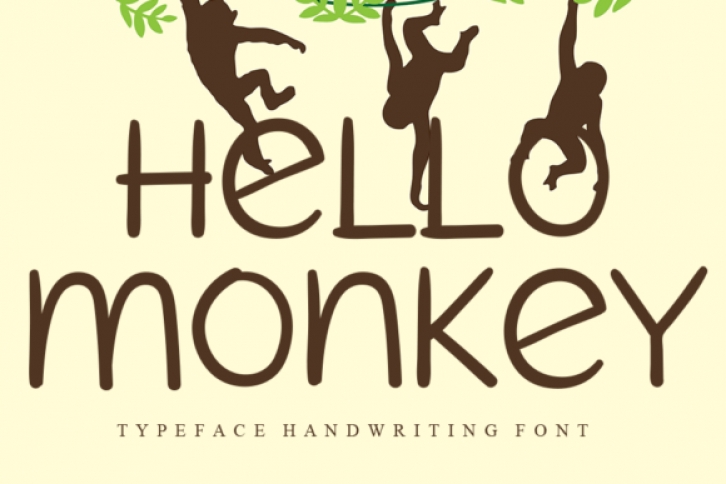 Hello Monkey Font Download