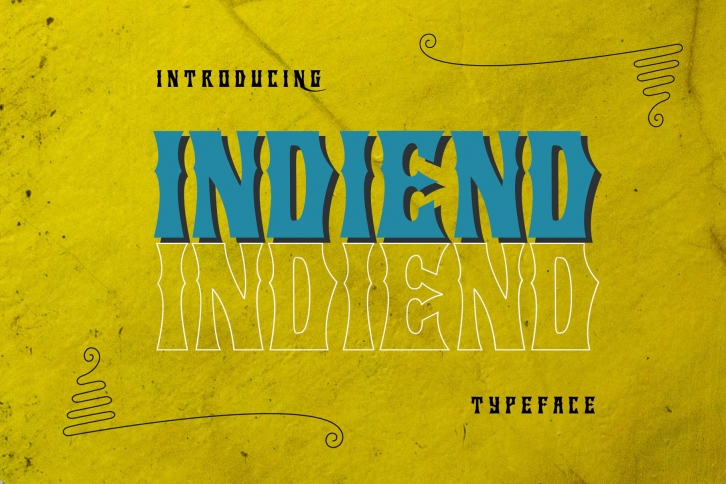 INDIEND Typeface Font Download