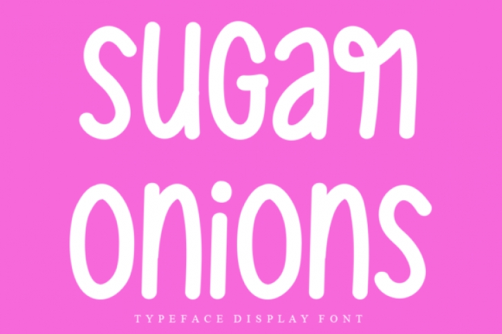 Sugar Onions Font Download