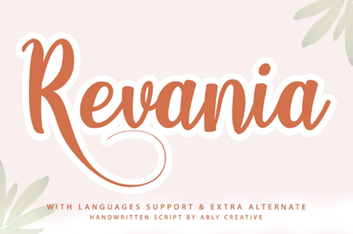 Revania Font Download