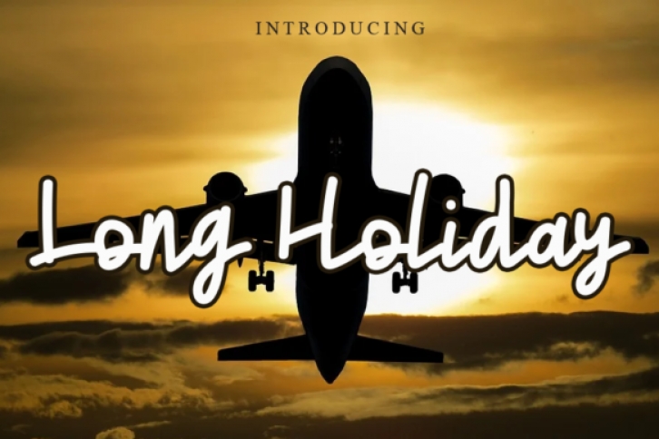 Long Holiday Font Download