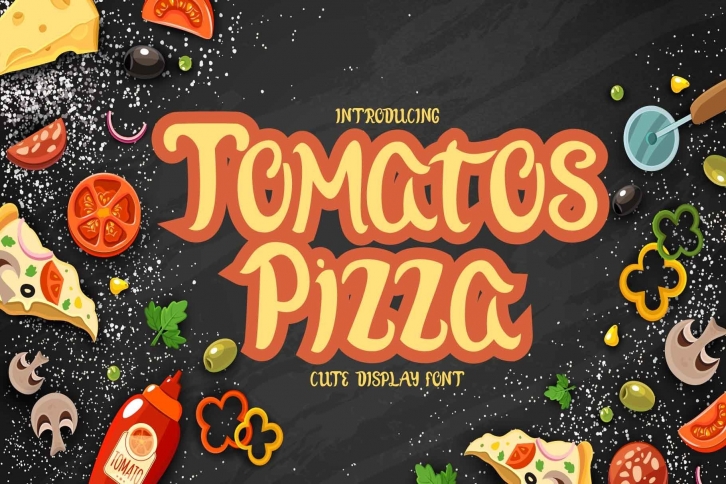 Tomatos Pizza Font Download
