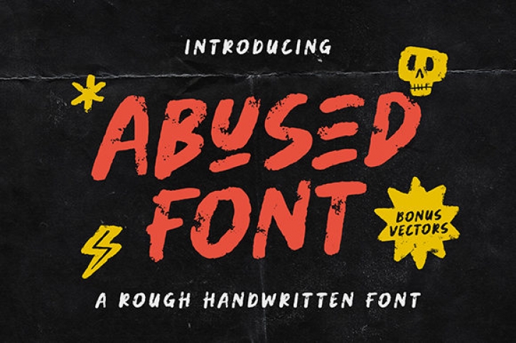Abused Font Download